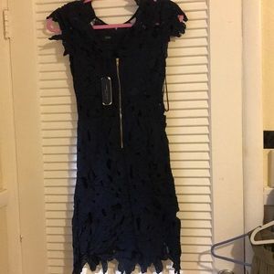 Navy blue Mini dress